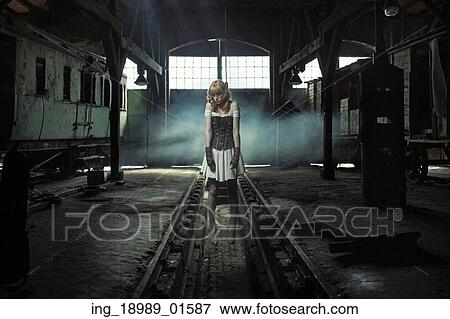 Stock Photo - Artistic picture of the hung lady. Fotosearch