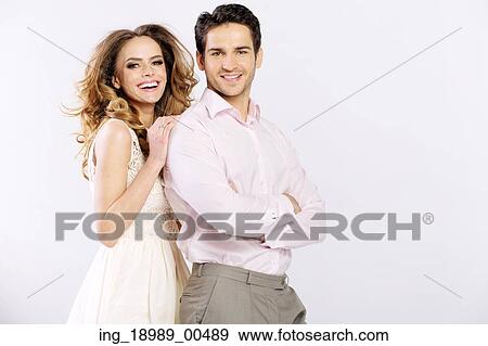 Cheerful young couple having great time together View Large Photo Image Stock Photo - Cheerful young couple having great time together. Fotosearch