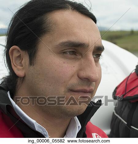 Close-up profile of a man, Puerto Natales, Patagonia, Chile View Large Photo Image Stock Image - Close-up profile of a man, Puerto Natales, Patagonia, Chile. Fotosearch