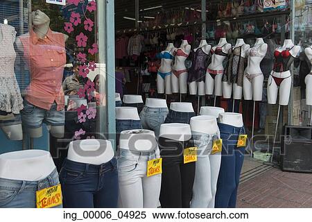Stock Photography - Clothing store, Santiago, Santiago Metropolitan Region, Chile. Fotosearch