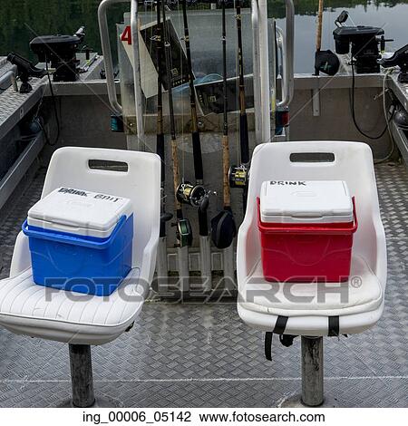 Coolers on the seats of Fishing boats at dock, Skeena-Queen Charlotte Regional District, Haida Gwaii, Graham Island, British Columbia, Canada View Large Photo Image Stock Image - Coolers on the seats of Fishing boats at dock, Skeena-Queen Charlotte Regional District, Haida Gwaii, Graham Island, British Columbia, Canada. Fotosearch