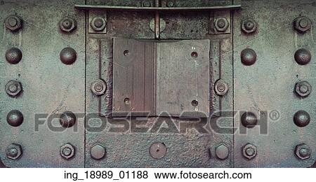 Dirty metallic background with huge screws View Large Photo Image Stock Photo - Dirty metallic background with huge screws. Fotosearch