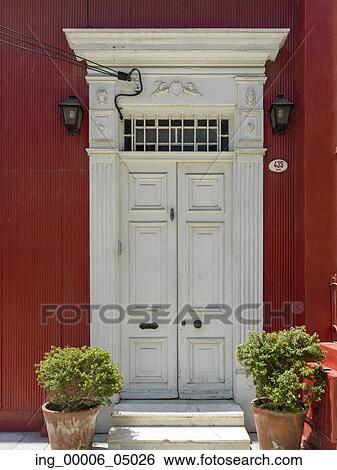 Doorway of a house, Valparaiso, Chile View Large Photo Image Stock Photograph - Doorway of a house, Valparaiso, Chile. Fotosearch
