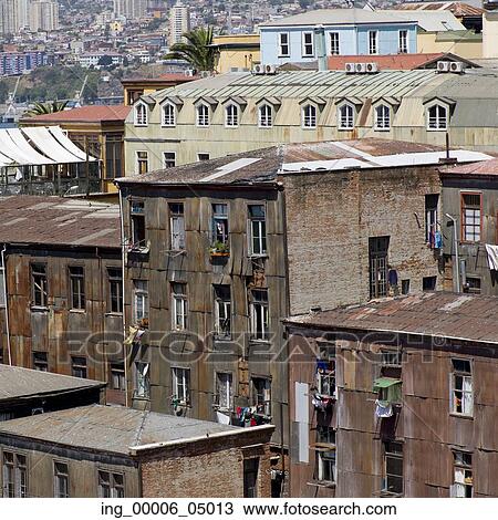 Elevated view of buildings, Valparaiso, Chile View Large Photo Image Stock Image - Elevated view of buildings, Valparaiso, Chile. Fotosearch