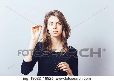 Stock Photography - female gesture conductor. . Fotosearch