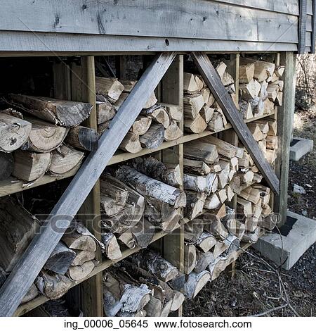 Firewoods on a rack, Lake Of The Woods, Ontario, Canada View Large Photo Image Stock Photography - Firewoods on a rack, Lake Of The Woods, Ontario, Canada. Fotosearch