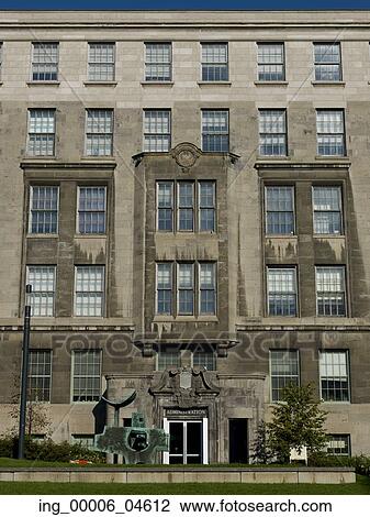 Front view of a government building, Golden Square Mile, Montreal, Quebec, Canada View Large Photo Image Stock Image - Front view of a government building, Golden Square Mile, Montreal, Quebec, Canada. Fotosearch