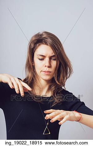 girl in conjures View Large Photo Image Stock Photography - girl in conjures. Fotosearch