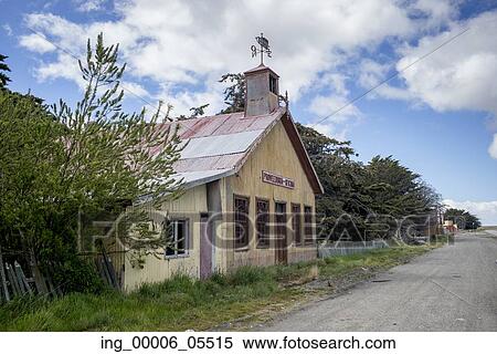 Historical building at the roadside, Estancia San Gregorio, Patagonia, Chile View Large Photo Image Stock Photography - Historical building at the roadside, Estancia San Gregorio, Patagonia, Chile. Fotosearch