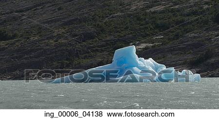 Iceberg in lake, Lake Argentino, Los Glaciares National Park, Santa Cruz Province, Patagonia, Argentina View Large Photo Image Stock Photo - Iceberg in lake, Lake Argentino, Los Glaciares National Park, Santa Cruz Province, Patagonia, Argentina. Fotosearch