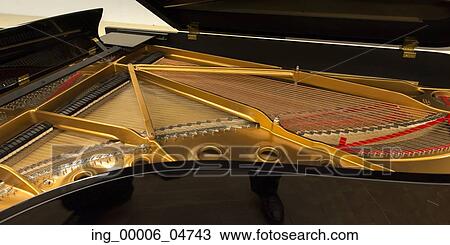Interior view of a Grand Piano, Carnegie Hall, Midtown Manhattan, New York City, New York State, USA View Large Photo Image Stock Image - Interior view of a Grand Piano, Carnegie Hall, Midtown Manhattan, New York City, New York State, USA. Fotosearch