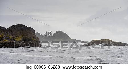 Islands in the Pacific Ocean, Skeena-Queen Charlotte Regional District, Haida Gwaii, Graham Island, British Columbia, Canada View Large Photo Image Stock Photo - Islands in the Pacific Ocean, Skeena-Queen Charlotte Regional District, Haida Gwaii, Graham Island, British Columbia, Canada. Fotosearch