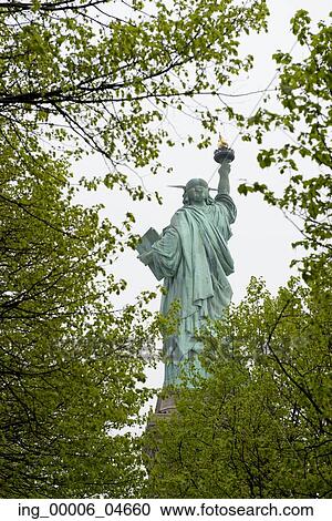 Low angle back view of the Statue of Liberty, Liberty Island, Manhattan, New York City, New York State, USA View Large Photo Image Stock Image - Low angle back view of the Statue of Liberty, Liberty Island, Manhattan, New York City, New York State, USA. Fotosearch