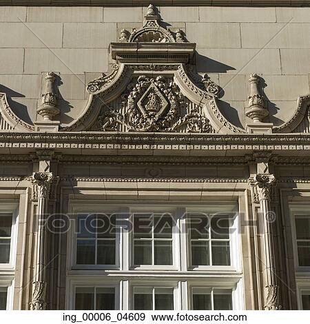 Low angle view of a building, Golden Square Mile, Montreal, Quebec, Canada View Large Photo Image Stock Photo - Low angle view of a building, Golden Square Mile, Montreal, Quebec, Canada. Fotosearch