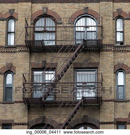 Stock Image - Low angle view of a building, Midtown, New York City, New York State, USA. Fotosearch