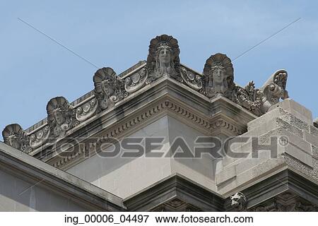 Stock Photo - Low angle view of a building, Manhattan, New York City, New York State, USA. Fotosearch