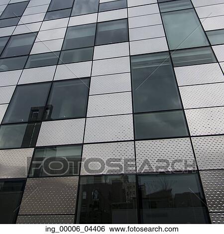 Low angle view of a modern building exterior, Midtown, New York City, New York State, USA View Large Photo Image Stock Photograph - Low angle view of a modern building exterior, Midtown, New York City, New York State, USA. Fotosearch