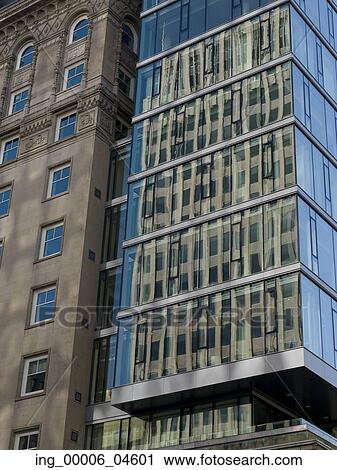 Low angle view of buildings, Golden Square Mile, Montreal, Quebec, Canada View Large Photo Image Stock Image - Low angle view of buildings, Golden Square Mile, Montreal, Quebec, Canada. Fotosearch
