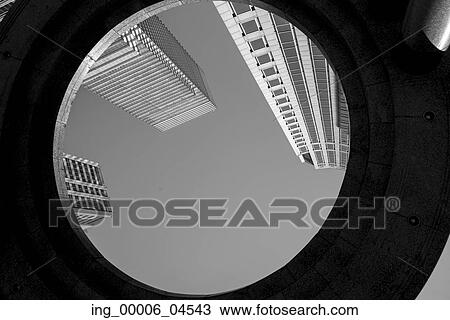 Stock Image - Low angle view of buildings, Midtown, Manhattan, New York City, New York State, USA. Fotosearch
