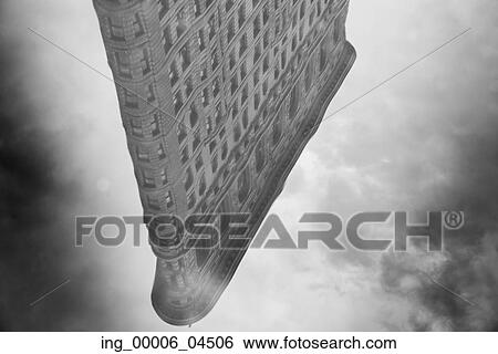 Stock Photograph - Low angle view of the Flatiron Building, Manhattan, New York City, New York State, USA. Fotosearch