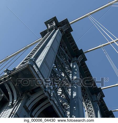 Low angle view of the Manhattan Bridge, Manhattan, New York City, New York State, USA View Large Photo Image Stock Image - Low angle view of the Manhattan Bridge, Manhattan, New York City, New York State, USA. Fotosearch
