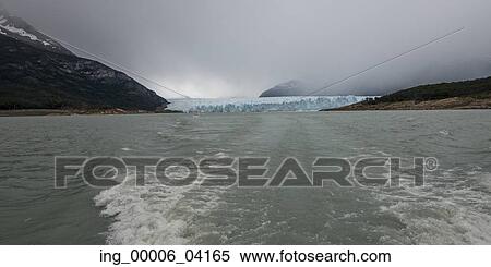 Stock Photography - Perito Moreno Glacier, Lake Argentino, Los Glaciares National Park, Santa Cruz Province, Patagonia, Argentina. Fotosearch
