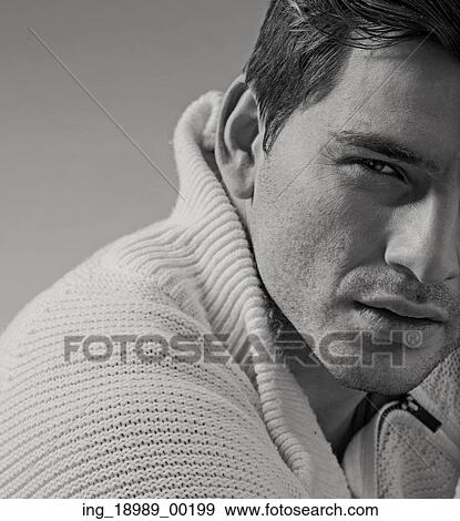 Portrait of really handsome young man View Large Photo Image Stock Photo - Portrait of really handsome young man. Fotosearch