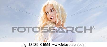 Portrait of the delicate blond woman View Large Photo Image Stock Photography - Portrait of the delicate blond woman. Fotosearch