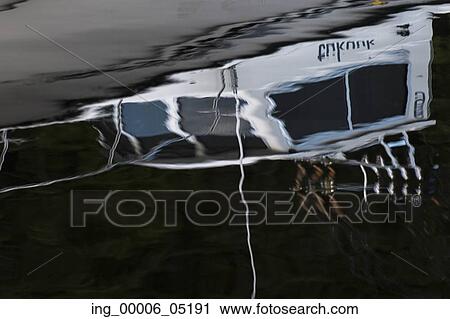 Reflection of a boat on water, Skeena-Queen Charlotte Regional District, Haida Gwaii, Graham Island, British Columbia, Canada View Large Photo Image Stock Image - Reflection of a boat on water, Skeena-Queen Charlotte Regional District, Haida Gwaii, Graham Island, British Columbia, Canada. Fotosearch