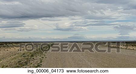 Road passing through landscape, Santa Cruz Province, Patagonia, Argentina View Large Photo Image Stock Image - Road passing through landscape, Santa Cruz Province, Patagonia, Argentina. Fotosearch