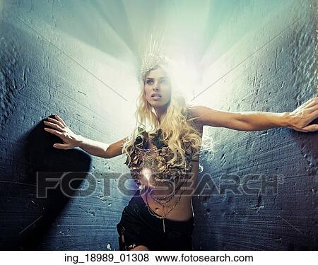Stock Photo - Sensual lady during the adventure. Fotosearch