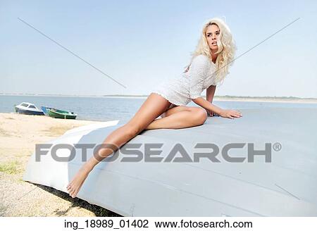 Sexy lady by the lakeside View Large Photo Image Stock Image - Sexy lady by the lakeside. Fotosearch