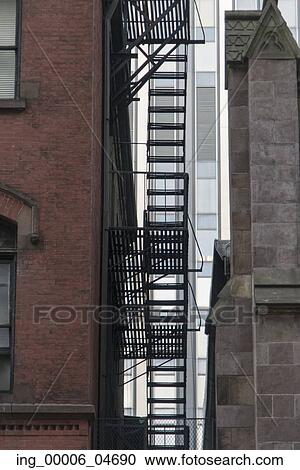 Side view of a building exterior, Midtown, Manhattan, New York City, New York State, USA View Large Photo Image Stock Image - Side view of a building exterior, Midtown, Manhattan, New York City, New York State, USA. Fotosearch