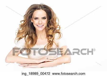Smiling young lady with pearl white teeth View Large Photo Image Stock Image - Smiling young lady with pearl white teeth. Fotosearch