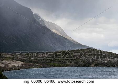 View of a lake, French Valley, Torres del Paine National Park, Patagonia, Chile View Large Photo Image Stock Photograph - View of a lake, French Valley, Torres del Paine National Park, Patagonia, Chile. Fotosearch