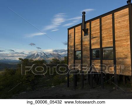 View of Awasi Lodge, Torres del Paine National Park, Patagonia, Chile View Large Photo Image Stock Image - View of Awasi Lodge, Torres del Paine National Park, Patagonia, Chile. Fotosearch