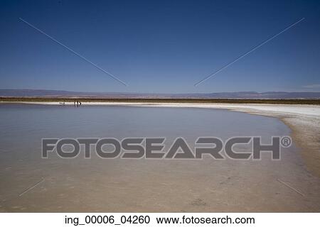 View of Cejar Lagoon, Los Flamencos National Reserve, San Pedro de Atacama, El Loa Province, Antofagasta Region, Chile View Large Photo Image Stock Image - View of Cejar Lagoon, Los Flamencos National Reserve, San Pedro de Atacama, El Loa Province, Antofagasta Region, Chile. Fotosearch