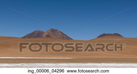 View of desert landscape, Salar de Atacama, San Pedro de Atacama, El Loa Province, Antofagasta Region, Chile View Large Photo Image Stock Photograph - View of desert landscape, Salar de Atacama, San Pedro de Atacama, El Loa Province, Antofagasta Region, Chile. Fotosearch