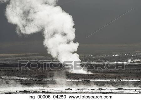 View of El Tatio geyser, San Pedro de Atacama, El Loa Province, Antofagasta Region, Chile View Large Photo Image Stock Image - View of El Tatio geyser, San Pedro de Atacama, El Loa Province, Antofagasta Region, Chile. Fotosearch