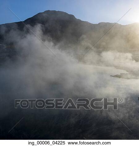View of El Tatio geyser, San Pedro de Atacama, El Loa Province, Antofagasta Region, Chile View Large Photo Image Stock Photography - View of El Tatio geyser, San Pedro de Atacama, El Loa Province, Antofagasta Region, Chile. Fotosearch