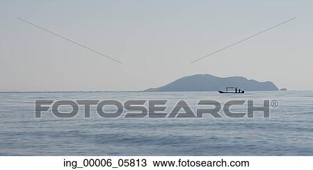 View of fishing boat at sea, Zihuatanejo, Guerrero, Mexico View Large Photo Image Stock Image - View of fishing boat at sea, Zihuatanejo, Guerrero, Mexico. Fotosearch