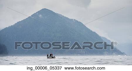Stock Photo - View of fishing boat, Skeena-Queen Charlotte Regional District, Hippa Island, Haida Gwaii, Graham Island, British Columbia, Canada. Fotosearch
