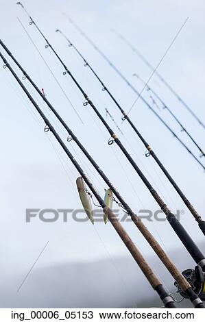 View of fishing rods, Skeena-Queen Charlotte Regional District, Haida Gwaii, Graham Island, British Columbia, Canada View Large Photo Image Stock Image - View of fishing rods, Skeena-Queen Charlotte Regional District, Haida Gwaii, Graham Island, British Columbia, Canada. Fotosearch
