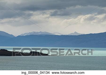 View of Lake Argentino, Los Glaciares National Park, Santa Cruz Province, Patagonia, Argentina View Large Photo Image Picture - View of Lake Argentino, Los Glaciares National Park, Santa Cruz Province, Patagonia, Argentina. Fotosearch