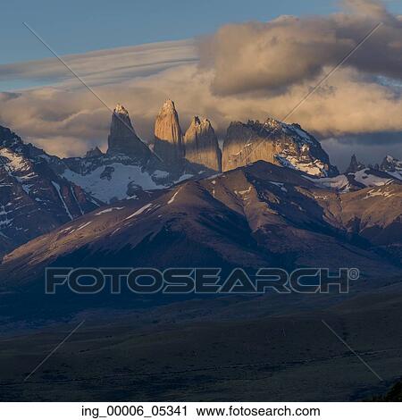 View of mountains, Torres del Paine National Park, Patagonia, Chile View Large Photo Image Stock Image - View of mountains, Torres del Paine National Park, Patagonia, Chile. Fotosearch