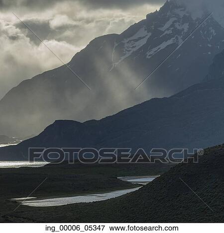View of mountains, Torres del Paine National Park, Patagonia, Chile View Large Photo Image Stock Photo - View of mountains, Torres del Paine National Park, Patagonia, Chile. Fotosearch