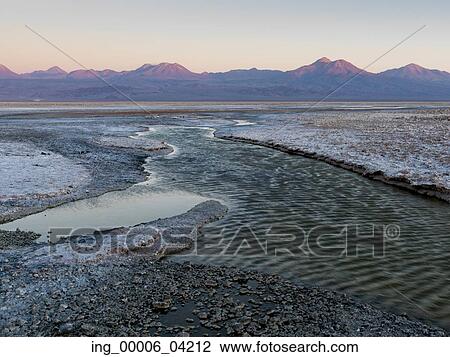 View of Salar de Tara, Los Flamencos National Reserve, San Pedro de Atacama, El Loa Province, Antofagasta Region, Chile View Large Photo Image Stock Image - View of Salar de Tara, Los Flamencos National Reserve, San Pedro de Atacama, El Loa Province, Antofagasta Region, Chile. Fotosearch