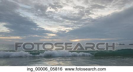 View of waves on beach, Zihuatanejo, Guerrero, Mexico View Large Photo Image Stock Photograph - View of waves on beach, Zihuatanejo, Guerrero, Mexico. Fotosearch