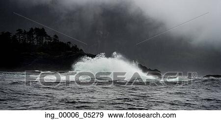 Waves in the Pacific Ocean, Skeena-Queen Charlotte Regional District, Haida Gwaii, Graham Island, British Columbia, Canada View Large Photo Image Stock Photo - Waves in the Pacific Ocean, Skeena-Queen Charlotte Regional District, Haida Gwaii, Graham Island, British Columbia, Canada. Fotosearch