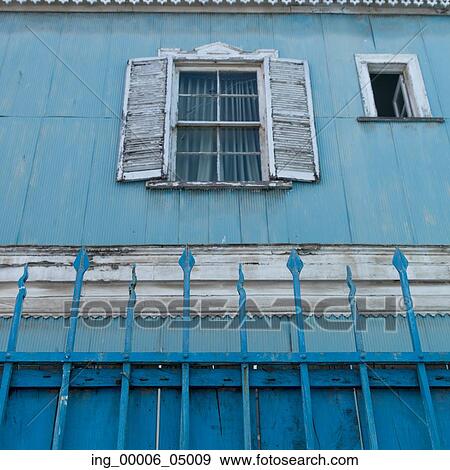 Window of a house, Valparaiso, Chile View Large Photo Image Stock Photo - Window of a house, Valparaiso, Chile. Fotosearch